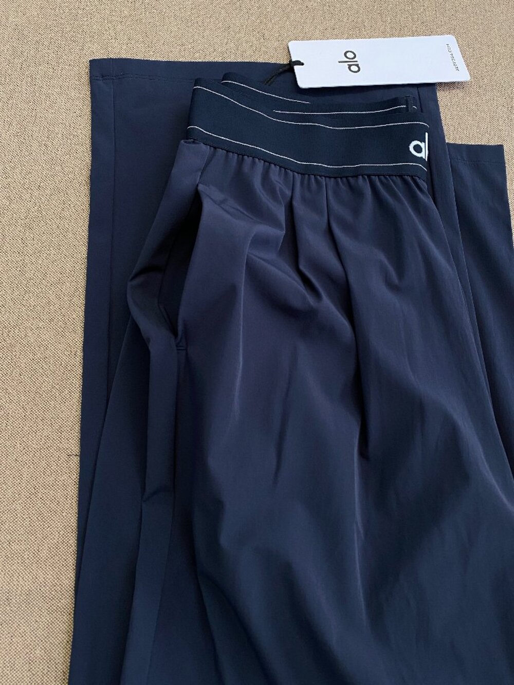 Navy Blue🚁Regular30” Inseam ALO Yoga Suit Up Trouser Straight&Wide Versatile - Picture 4 of 8